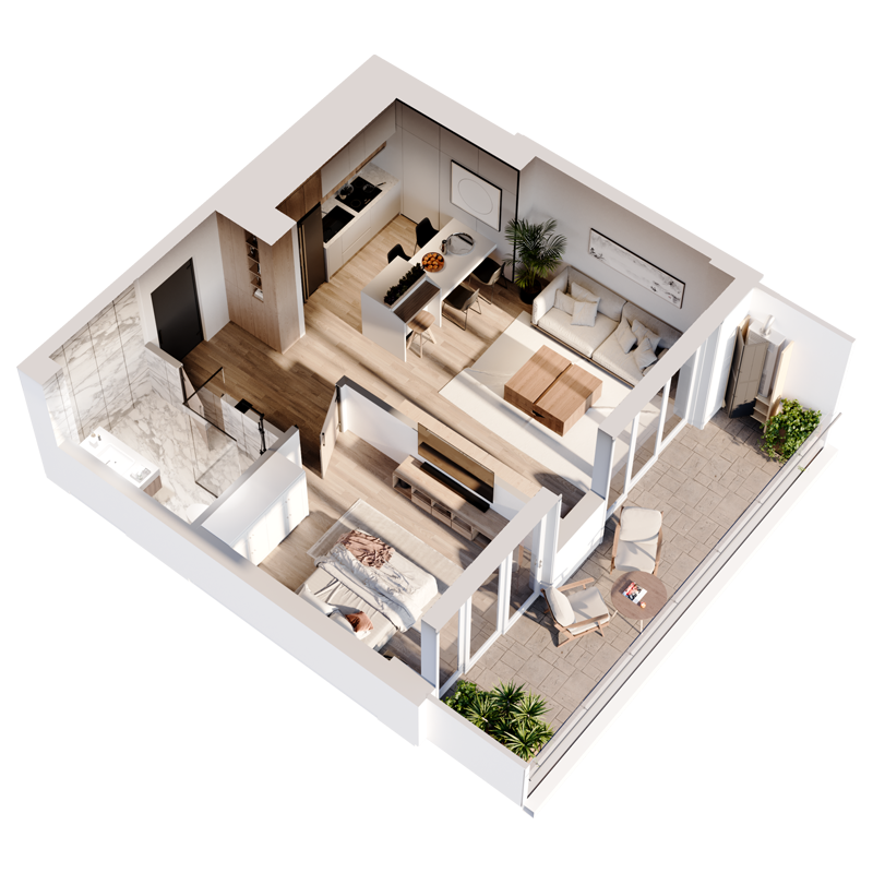 სამ საძინებლიანი